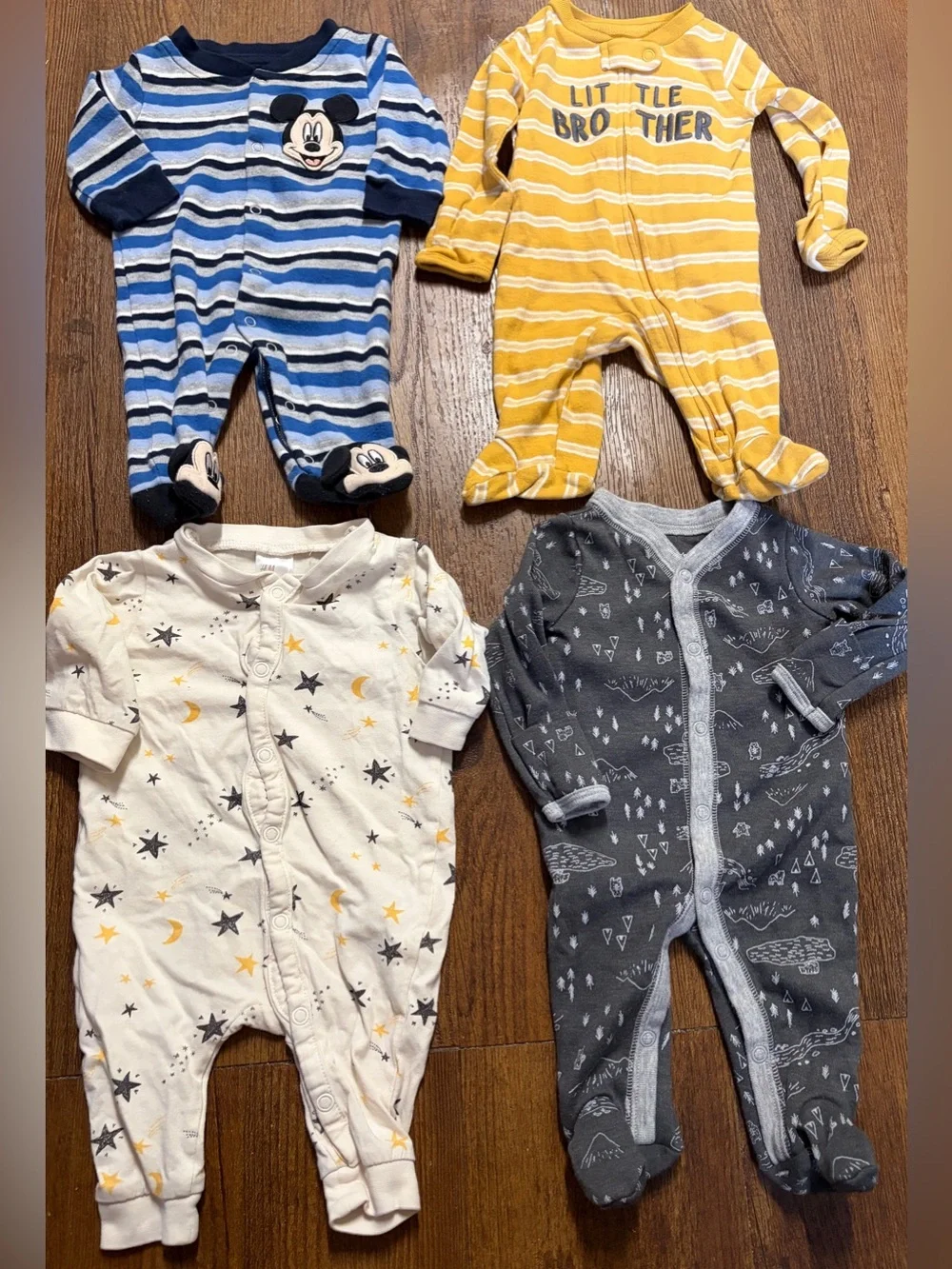 Four Pajama Sets